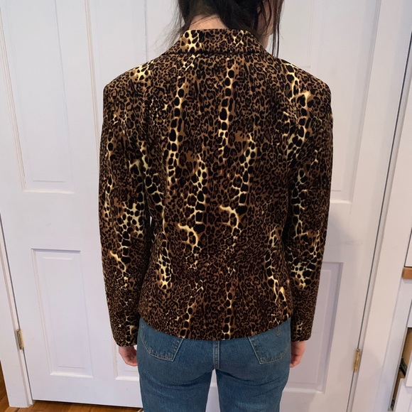 Cheetah print blazer - Picture 4 of 4